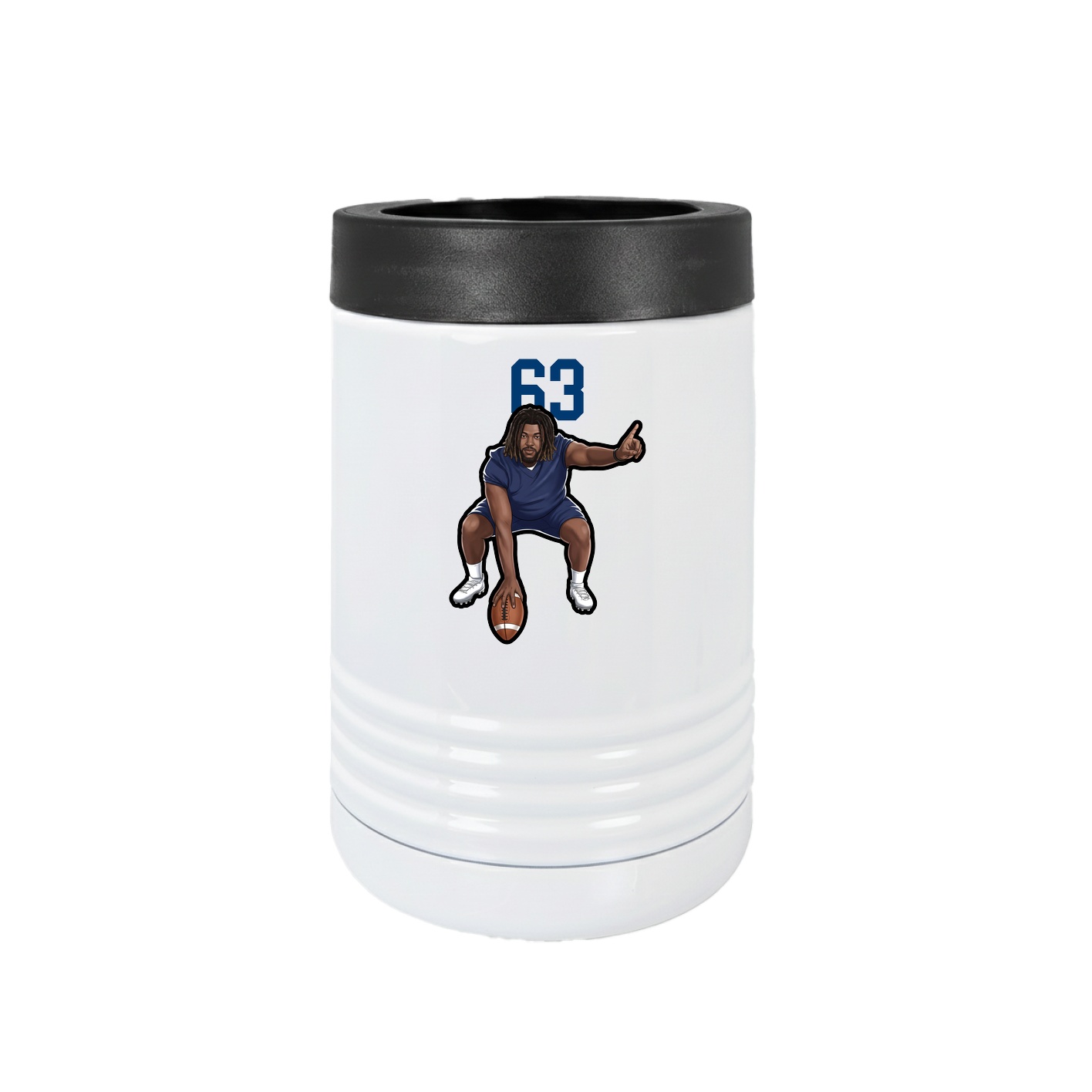 Beverage Holder — Number Top in White