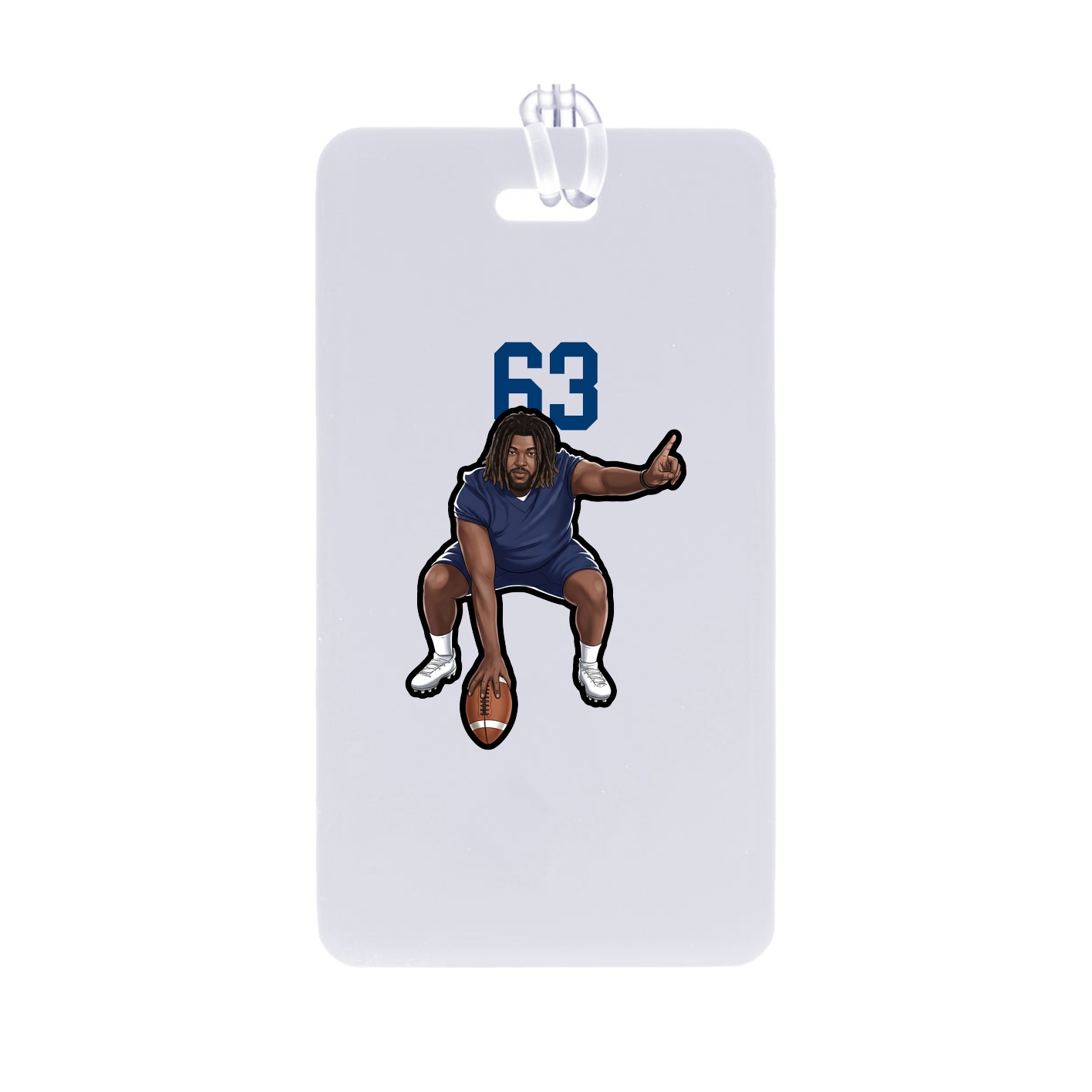 Bag Tag — Number Top in Classic