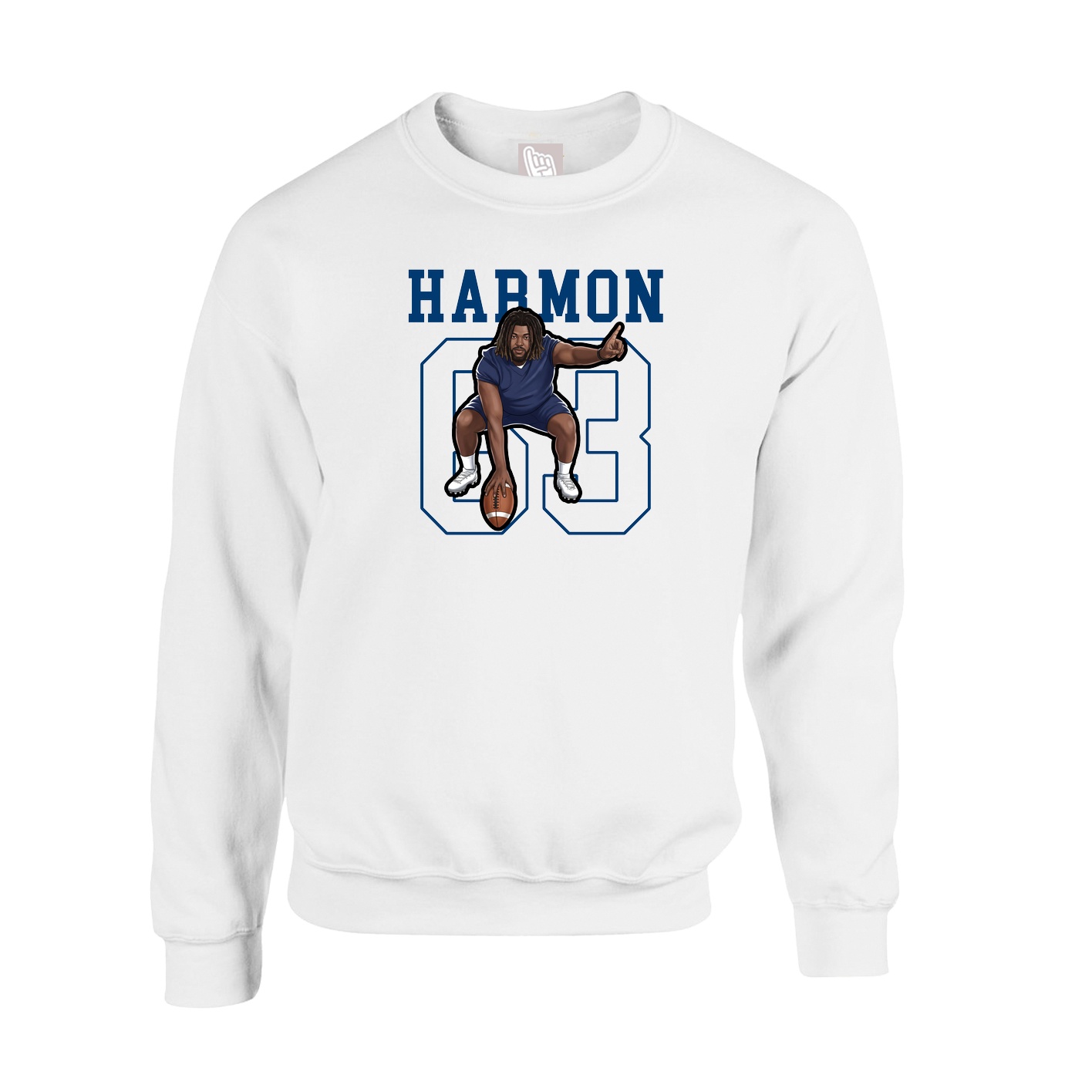Fleece Crew — Shirsey in White