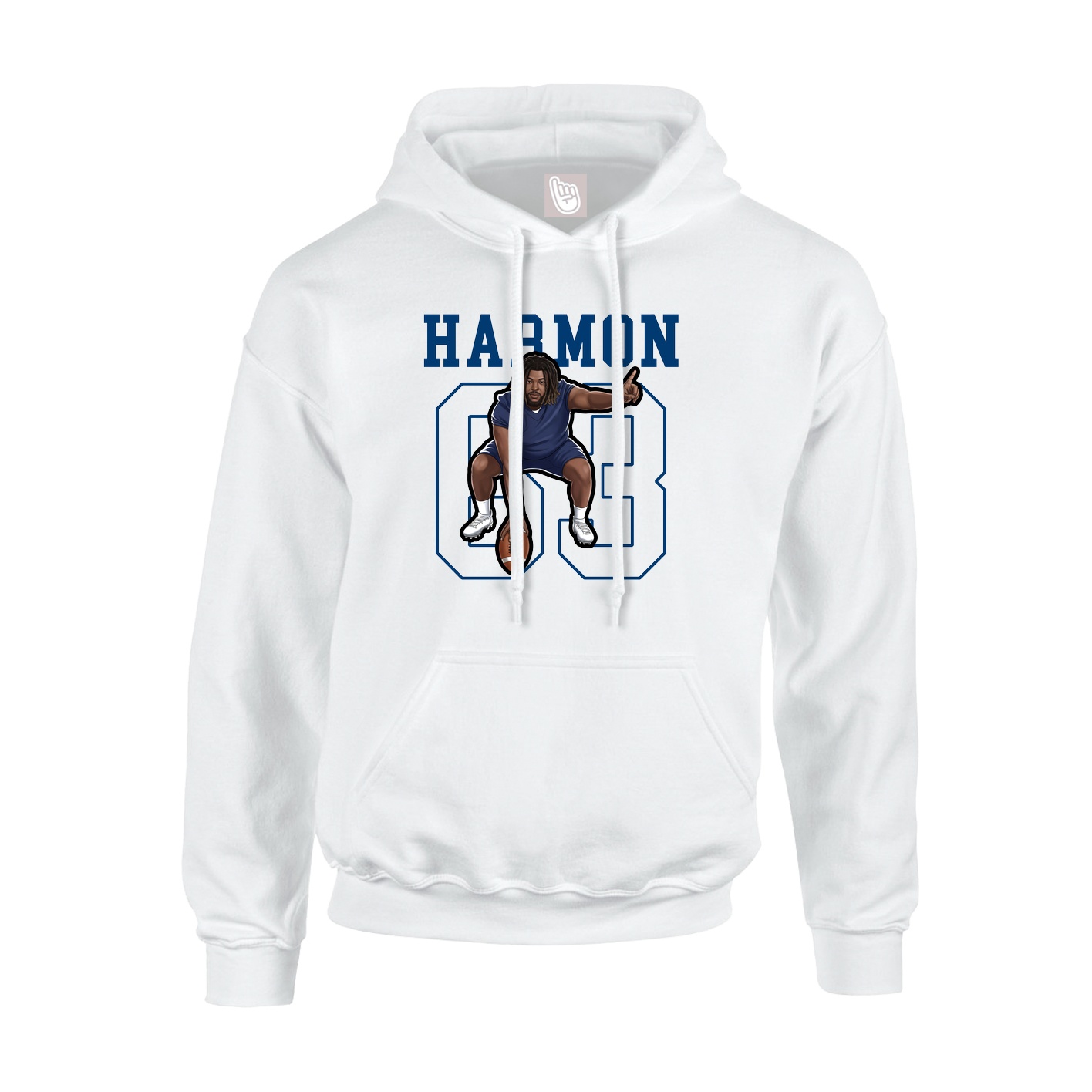 Youth Hoodie — Shirsey in White