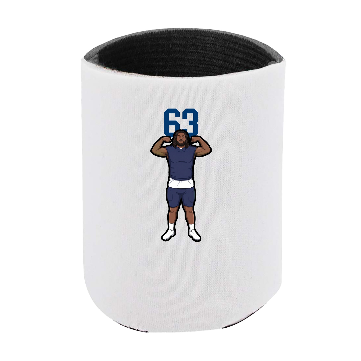 Can Holder — Number Top in White