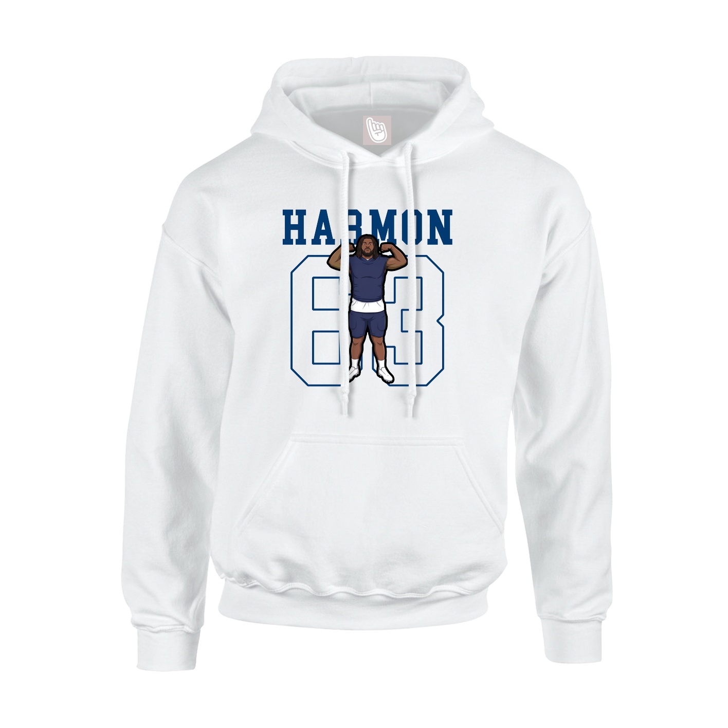 Youth Hoodie — Shirsey in White