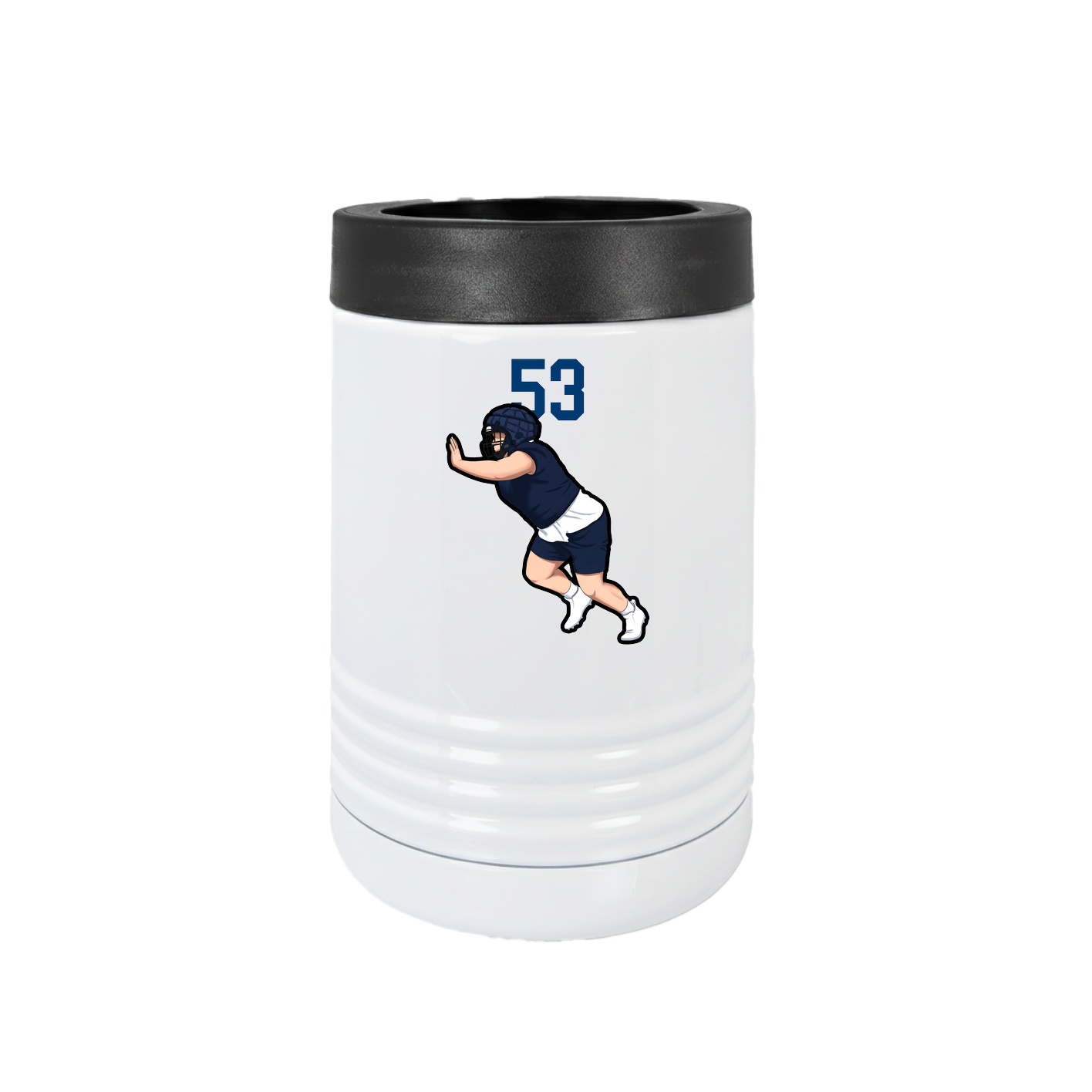 Beverage Holder — Number Top in White