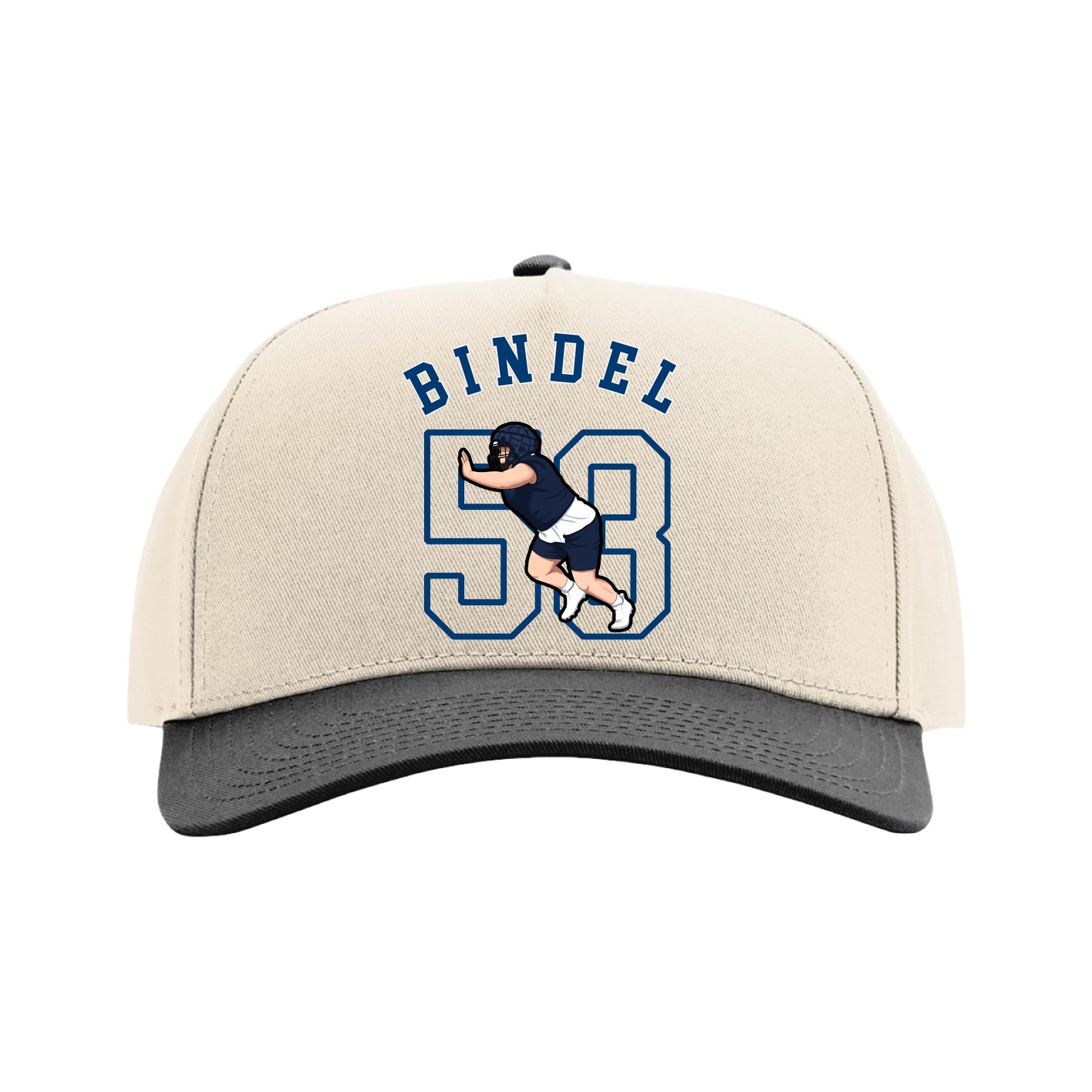 Full Fabric Five-Panel Champ Cap