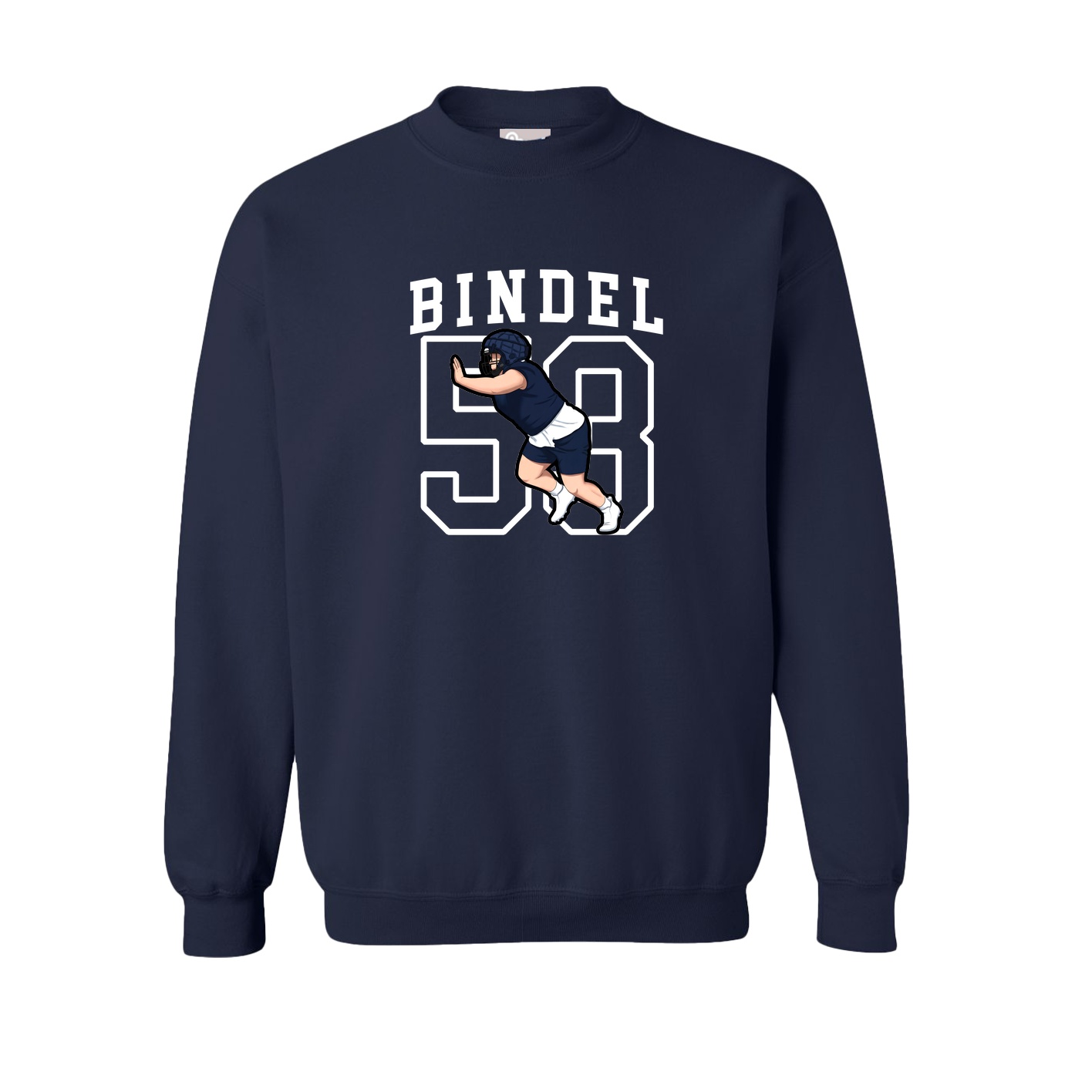 Fleece Crew — Shirsey in Navy