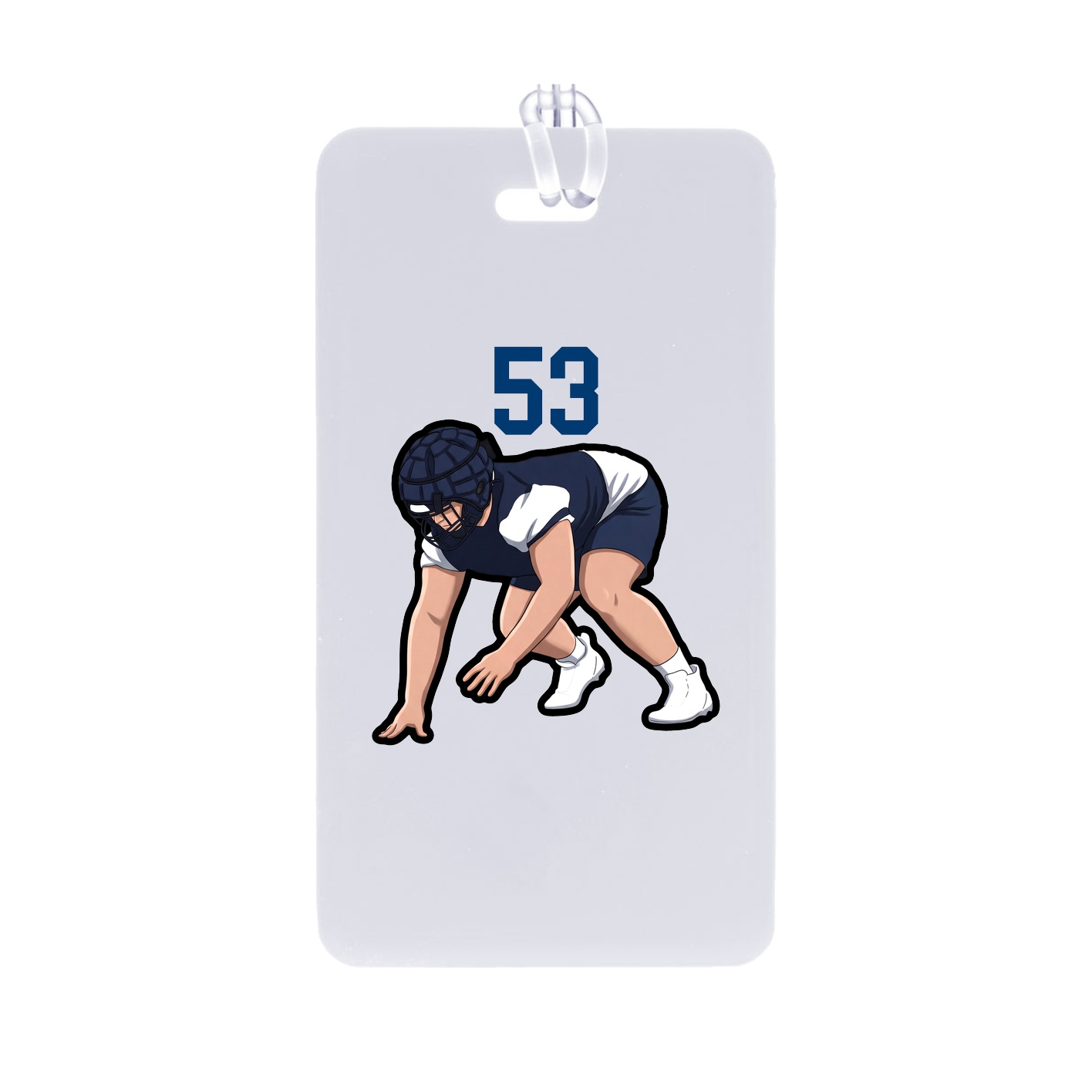 Bag Tag — Number Top in Classic