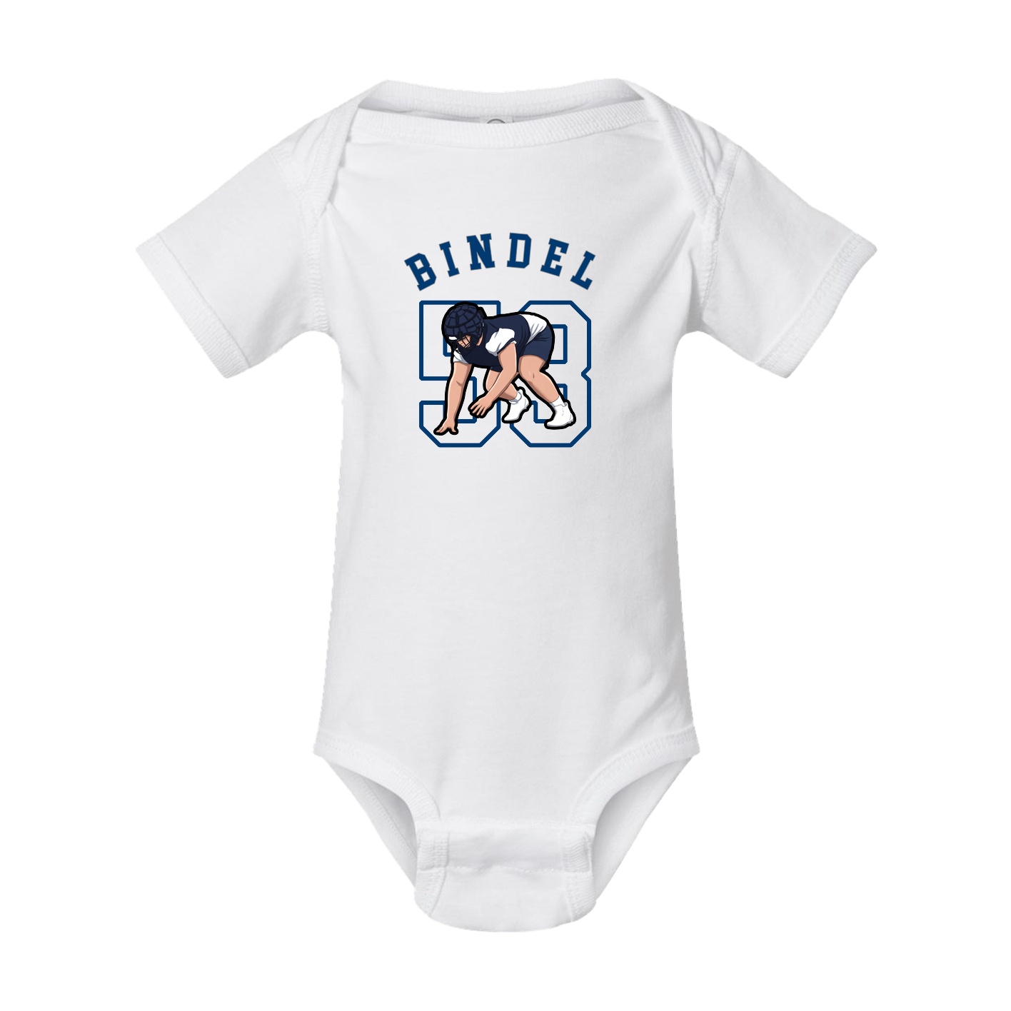 Baby Onesie — Shirsey Arch in White