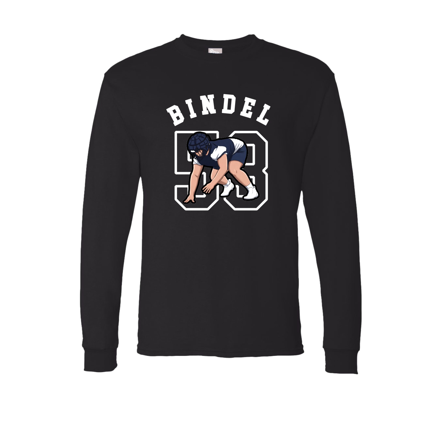 Long Sleeve Tee — Shirsey Arch in Black