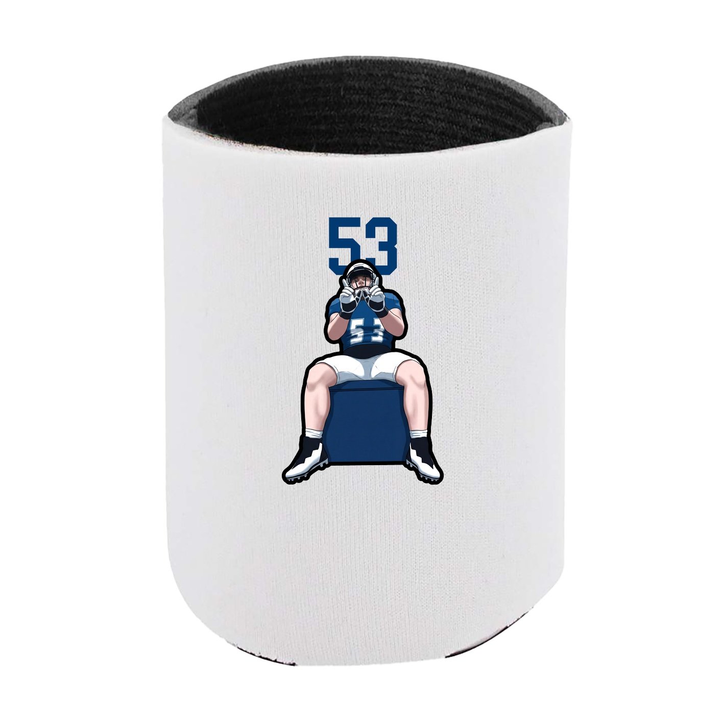 Can Holder — Number Top in White