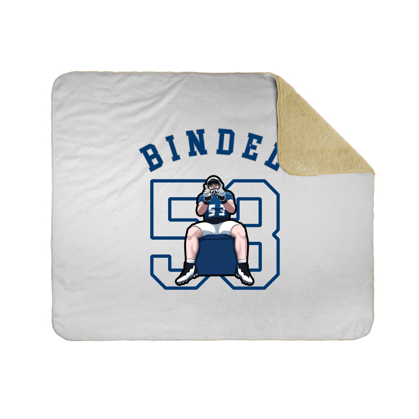 Throw Blanket — Shirsey Arch in White
