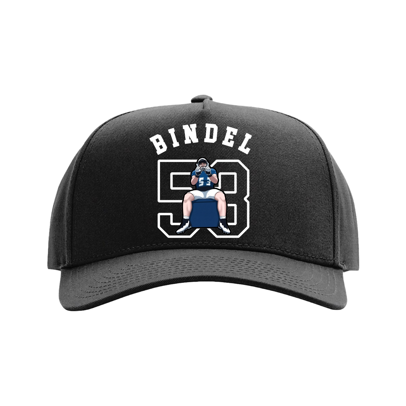 Full Fabric Five-Panel Champ Cap
