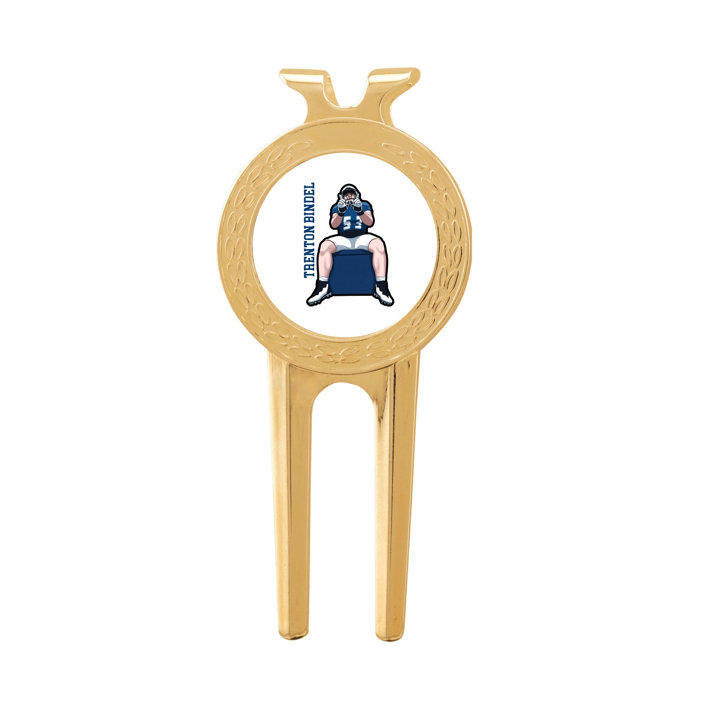 Divot Tool with Ball Marker — Name Vertical in Classic