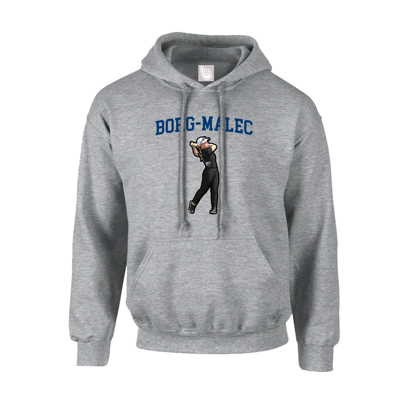 Hoodie — Shirsey in Grey