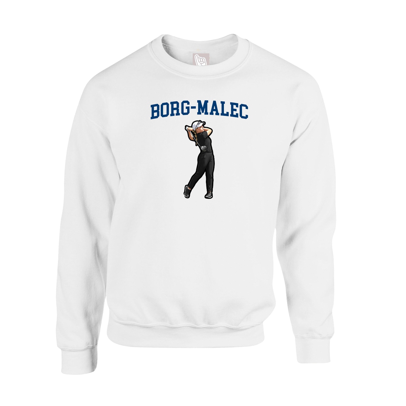 Fleece Crew — Shirsey in White