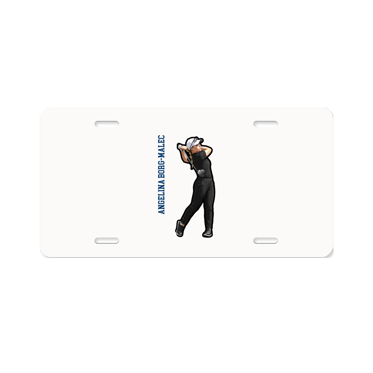 Aluminum License Plate
