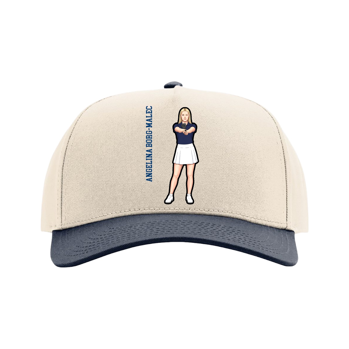 Full Fabric Five-Panel Champ Cap