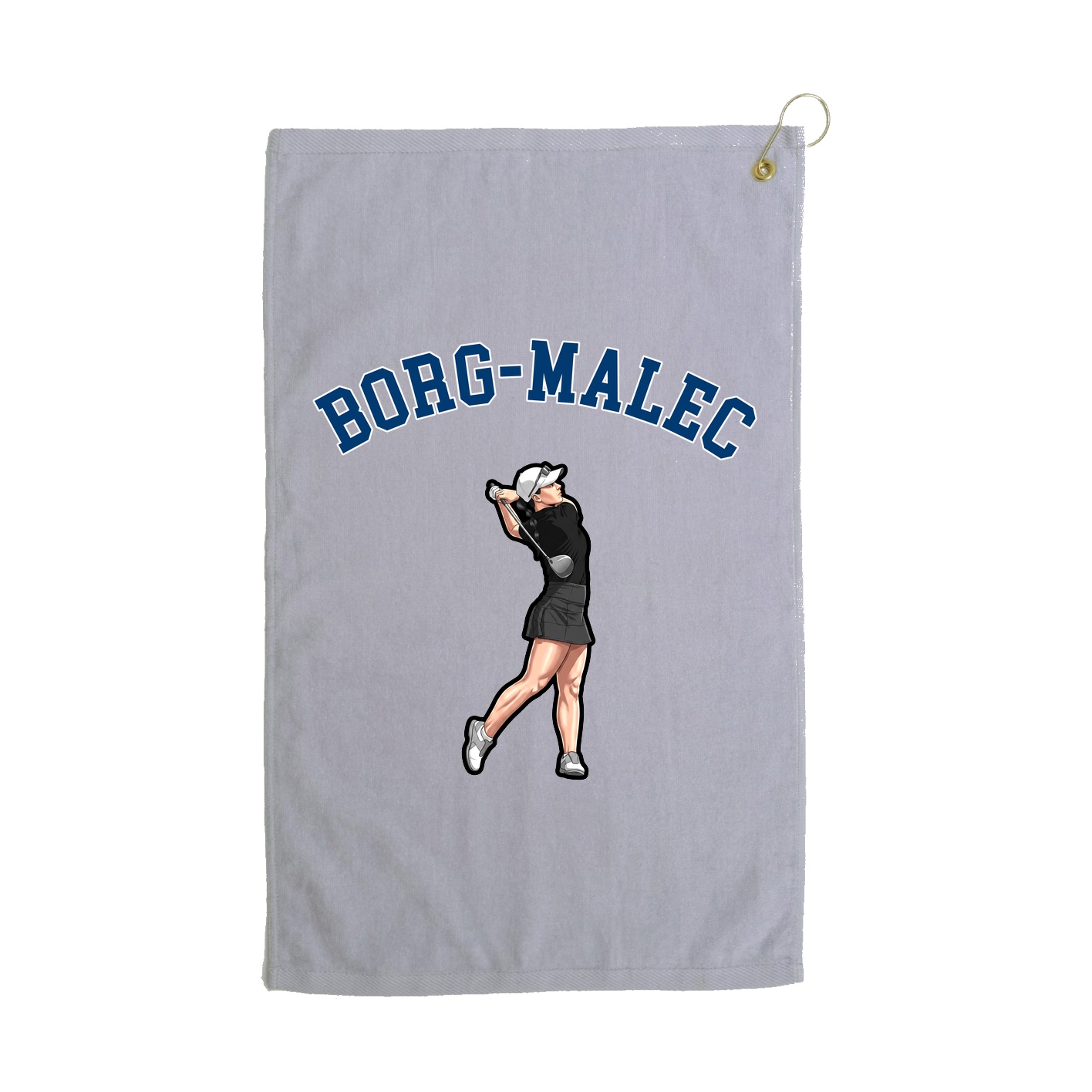 Golf Towel — Shirsey Arch in Grey