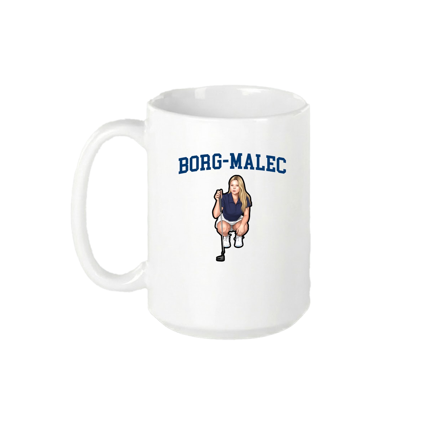 15oz Coffee Mug — Shirsey in White