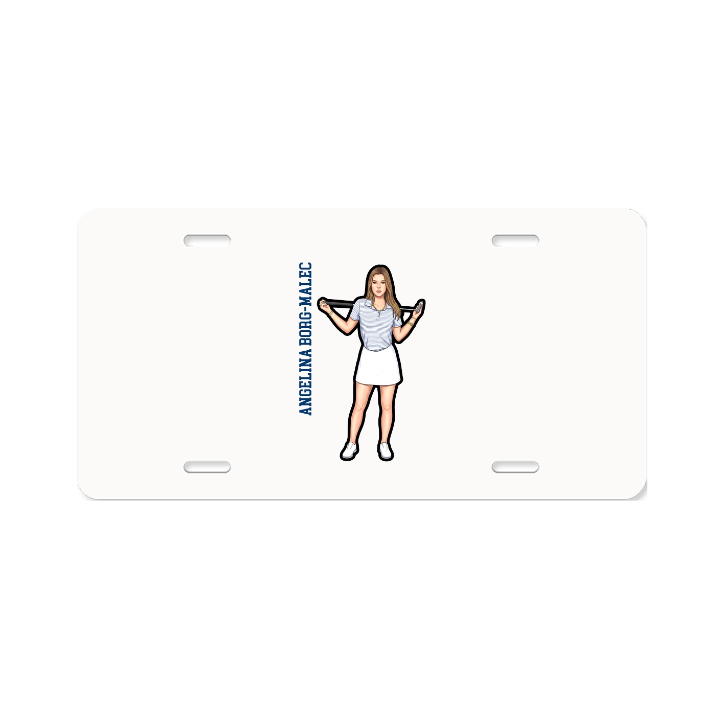 Aluminum License Plate