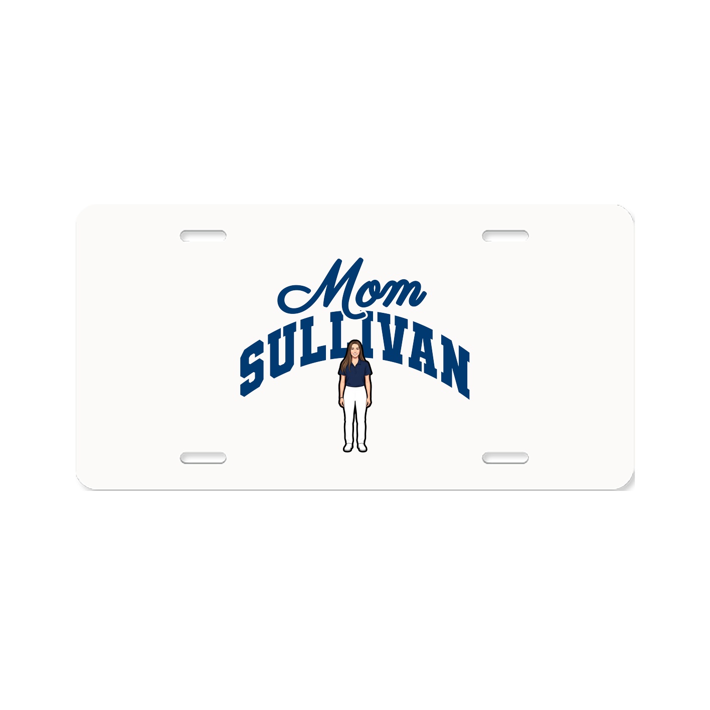 License Plate — Mothers Day Arch in Classic