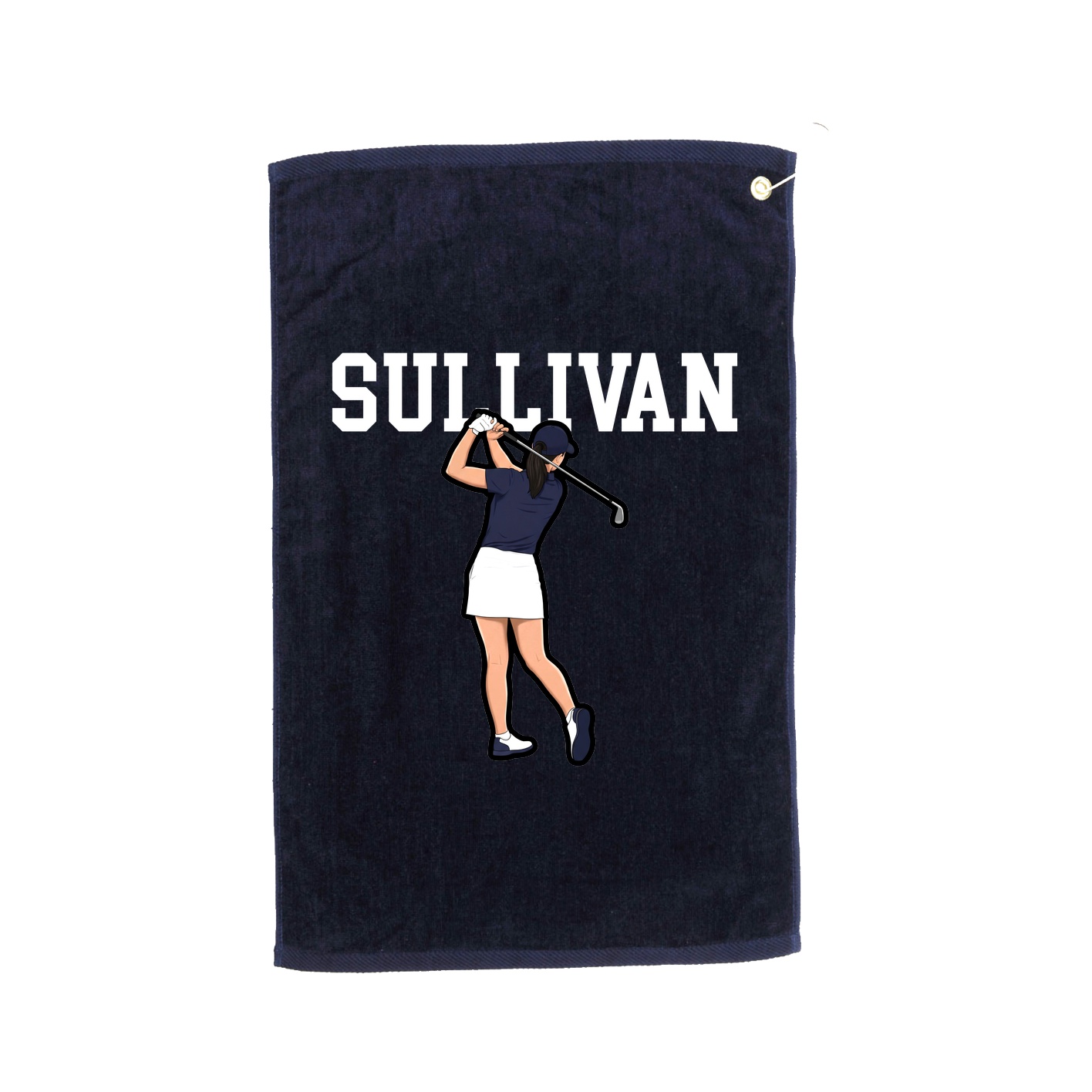 Terry Velour Golf Towel