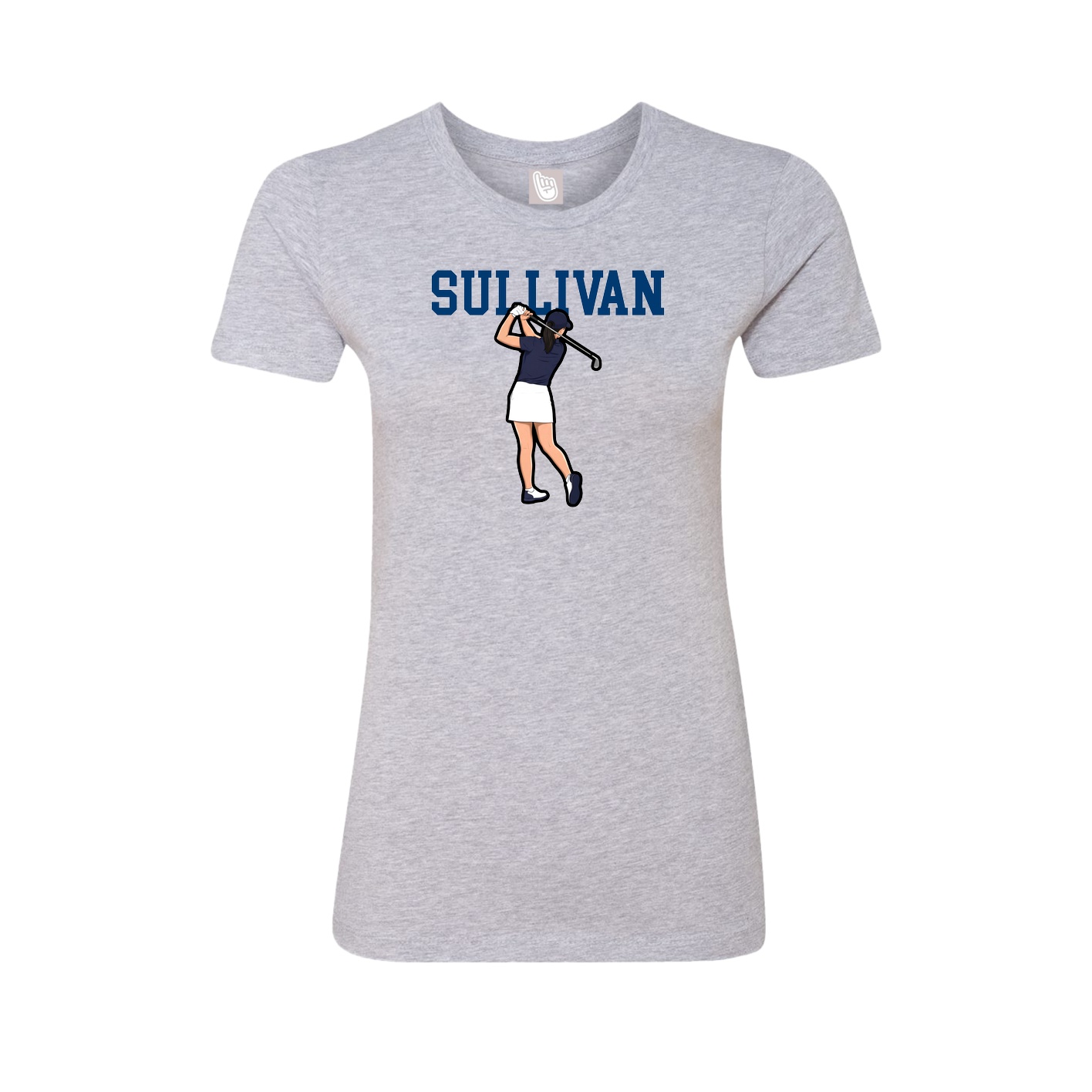 Fitted Women's Tee — Shirsey in Grey