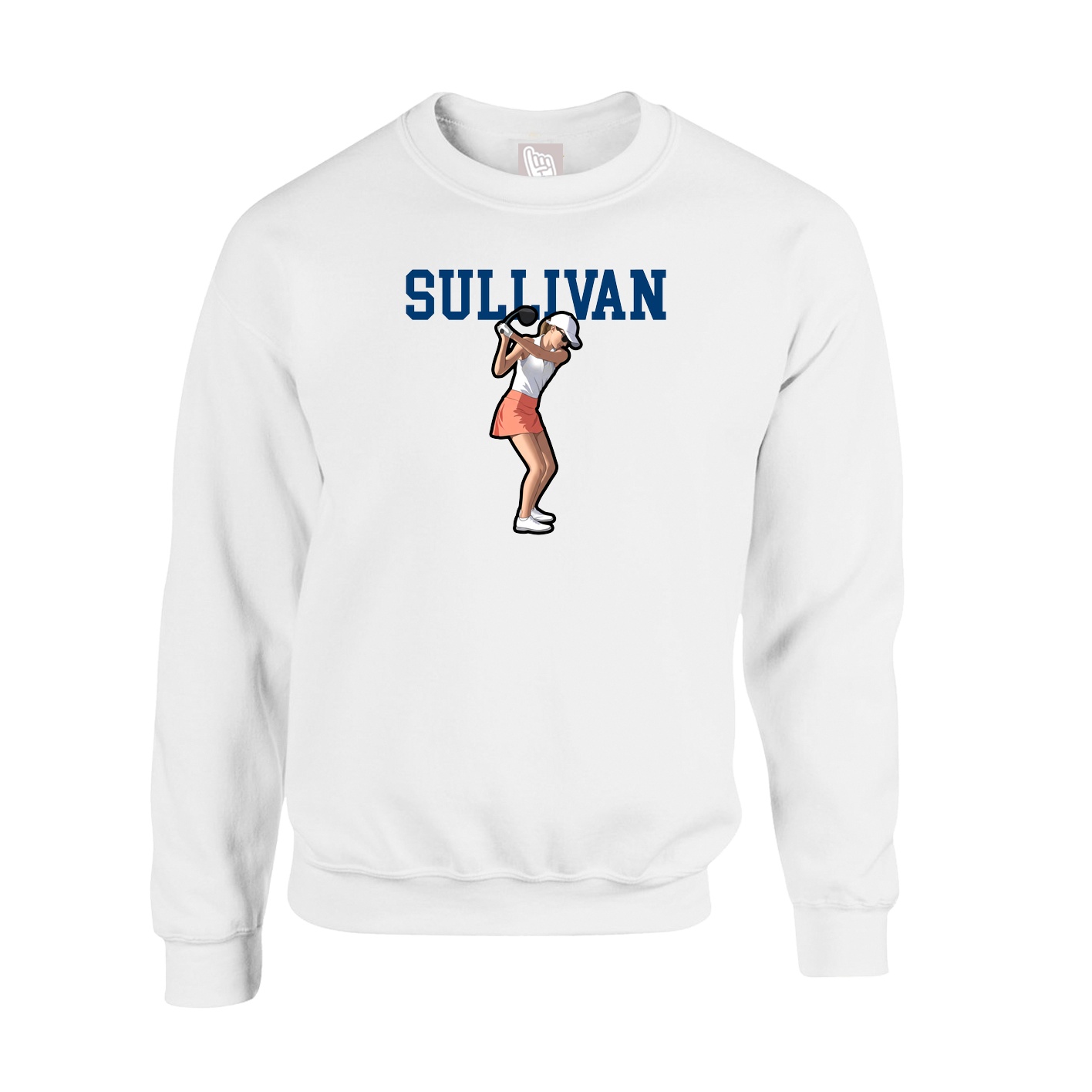 Fleece Crew — Shirsey in White