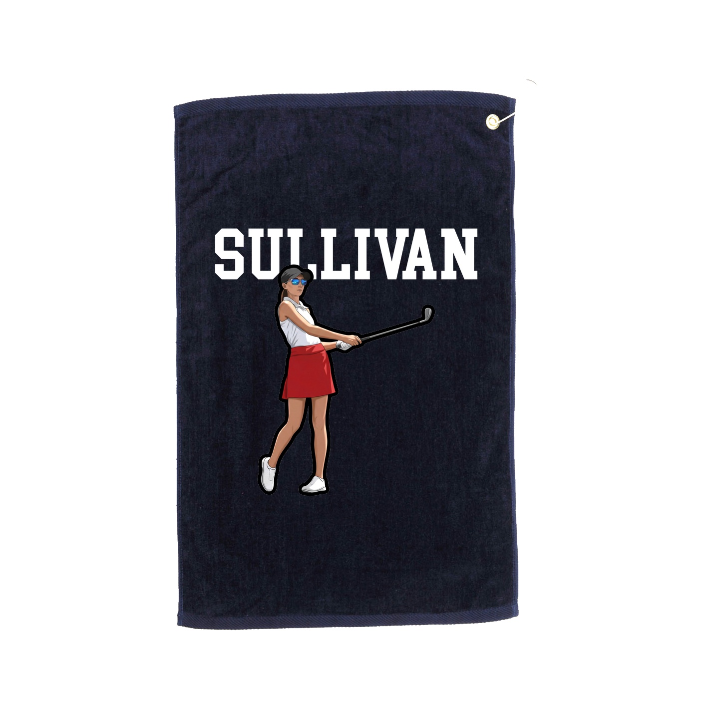 Golf Towel — Shirsey in Navy