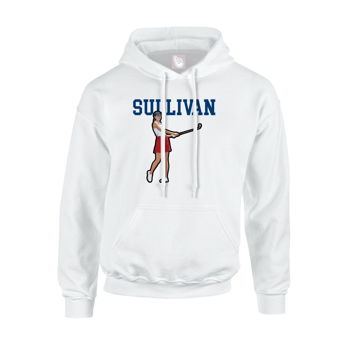 Hoodie — Shirsey in White