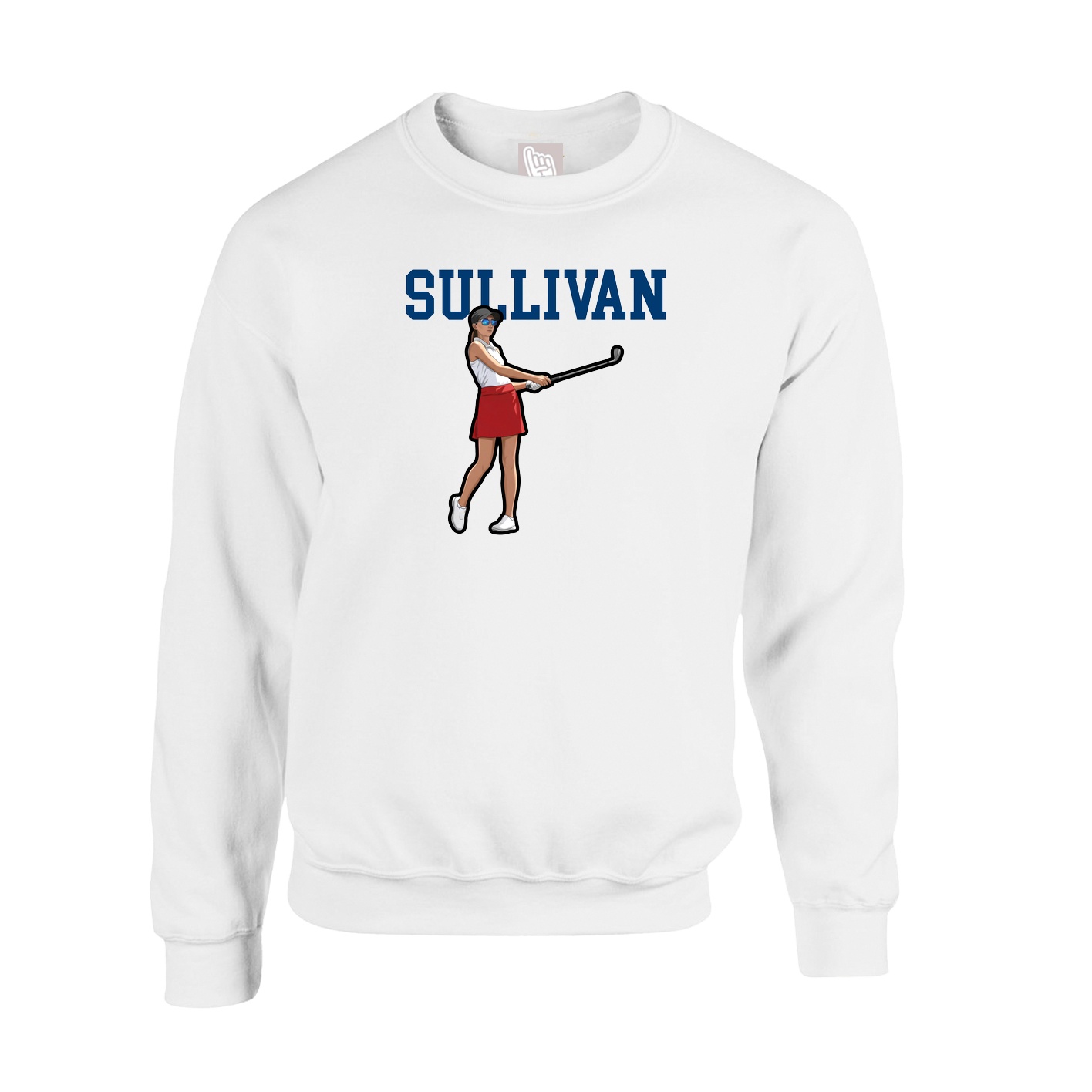 Fleece Crew — Shirsey in White