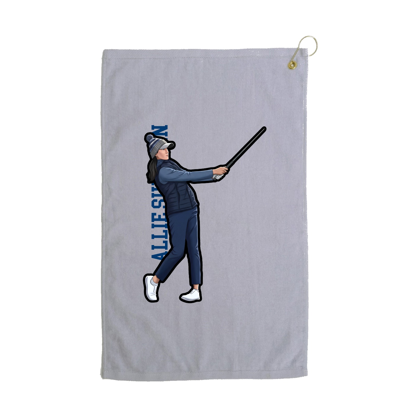 Terry Velour Golf Towel