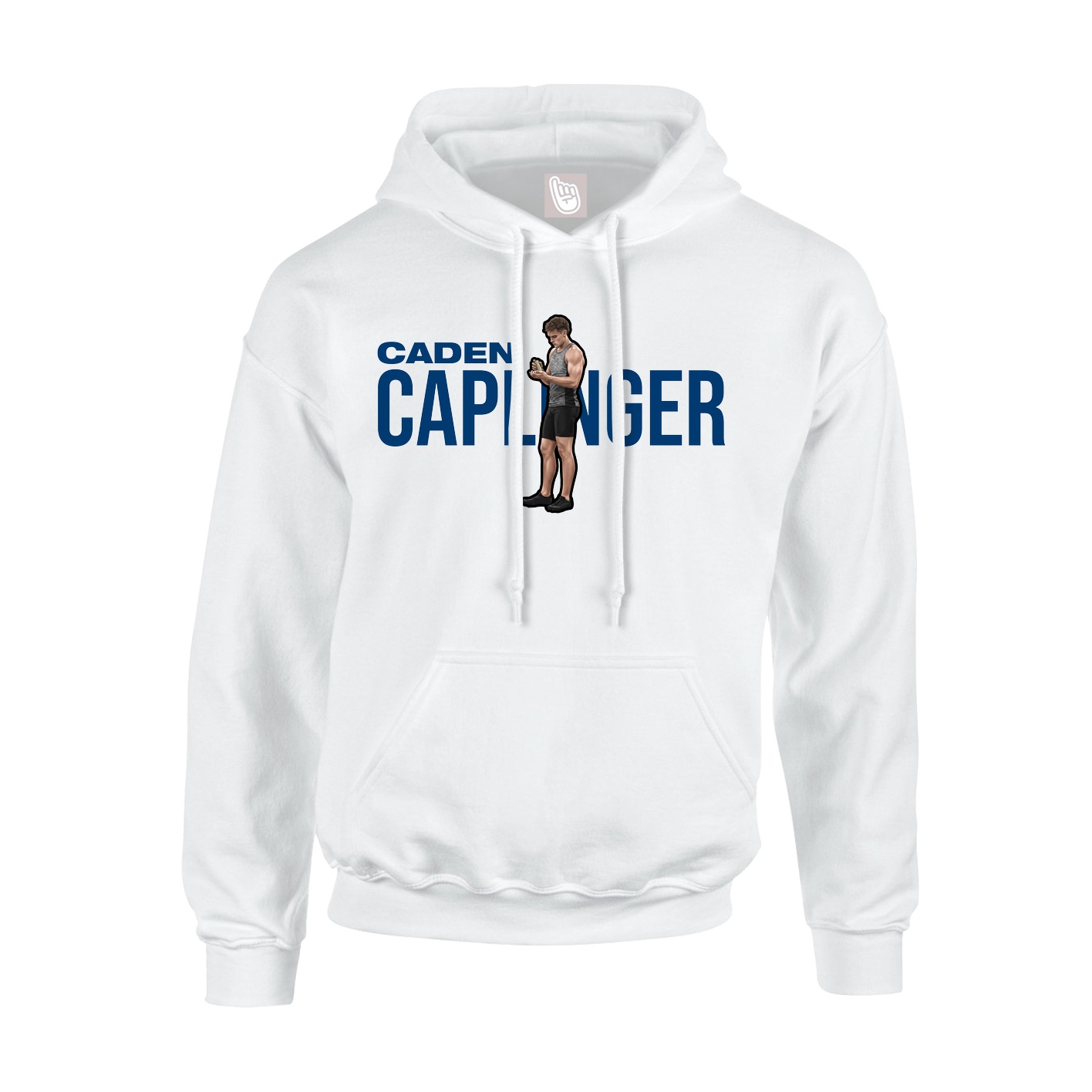 Hoodie — Player Name in White