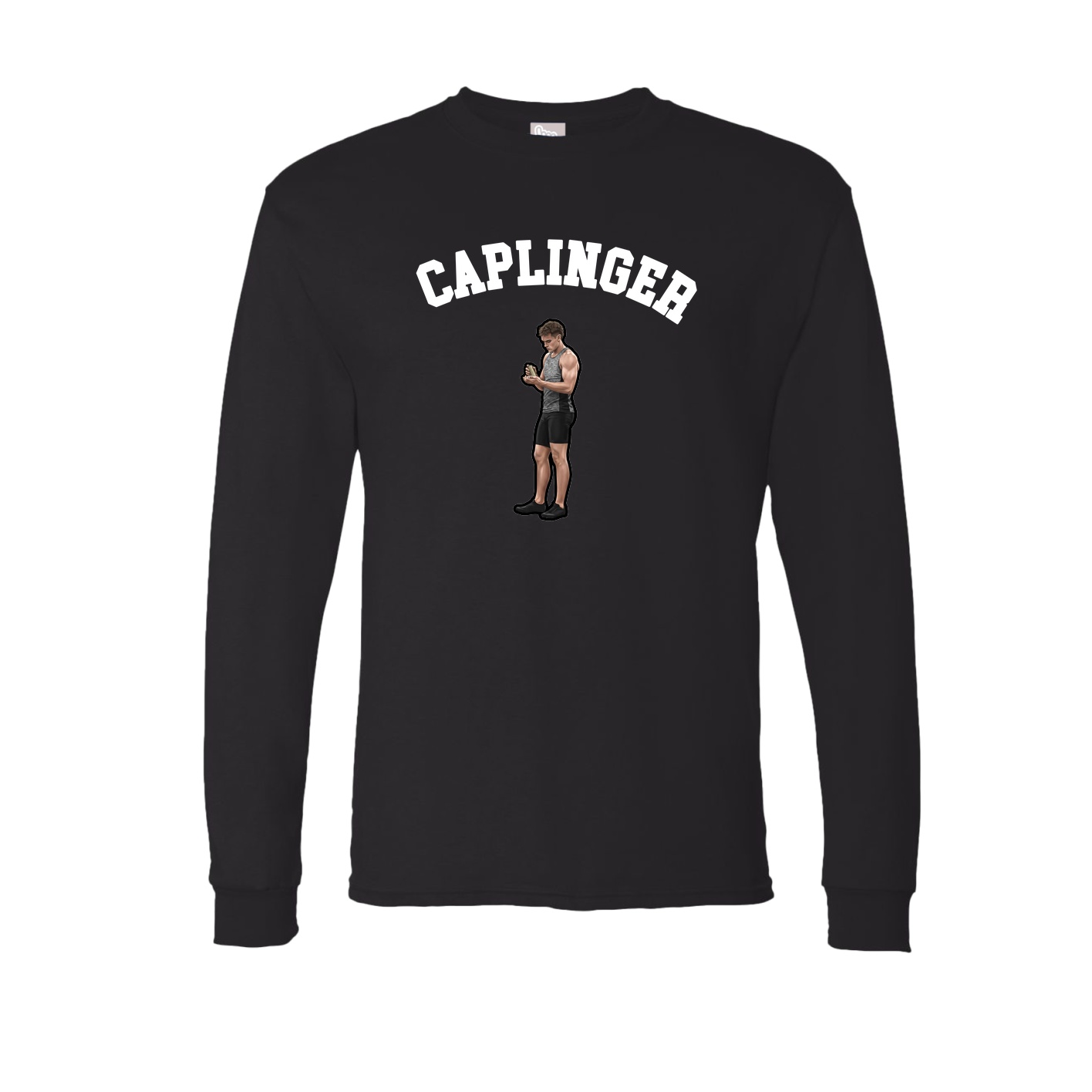 Long Sleeve Tee — Shirsey Arch in Black