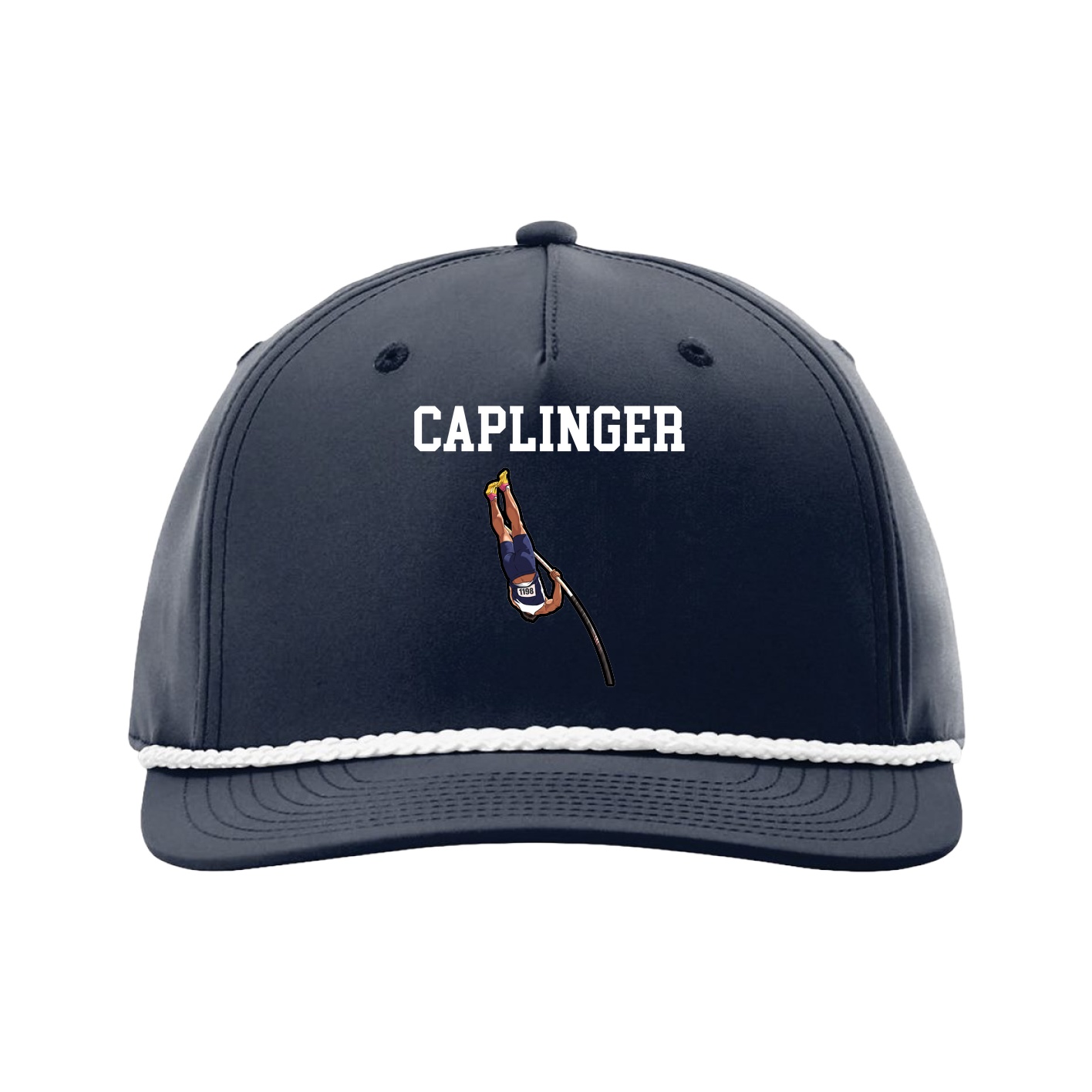 Five-Panel Classic Rope Cap — Shirsey in Navy