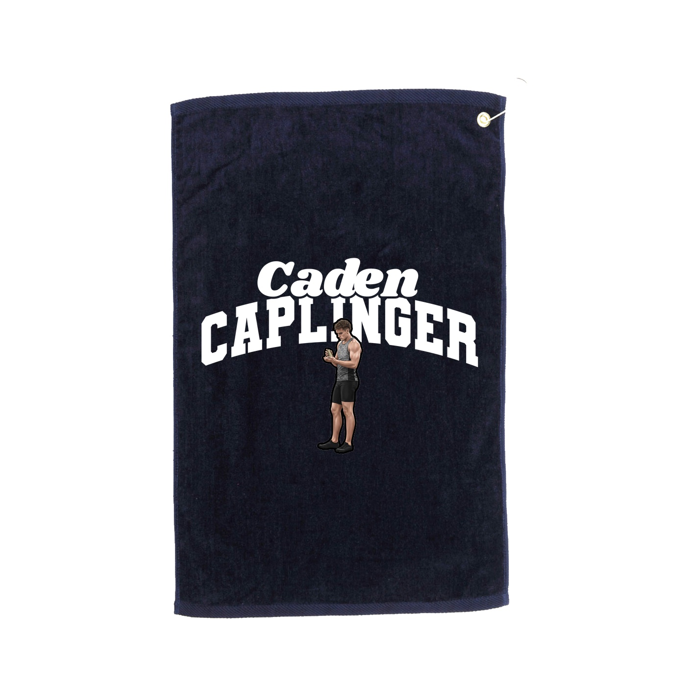 Golf Towel — Signature Arch in Navy