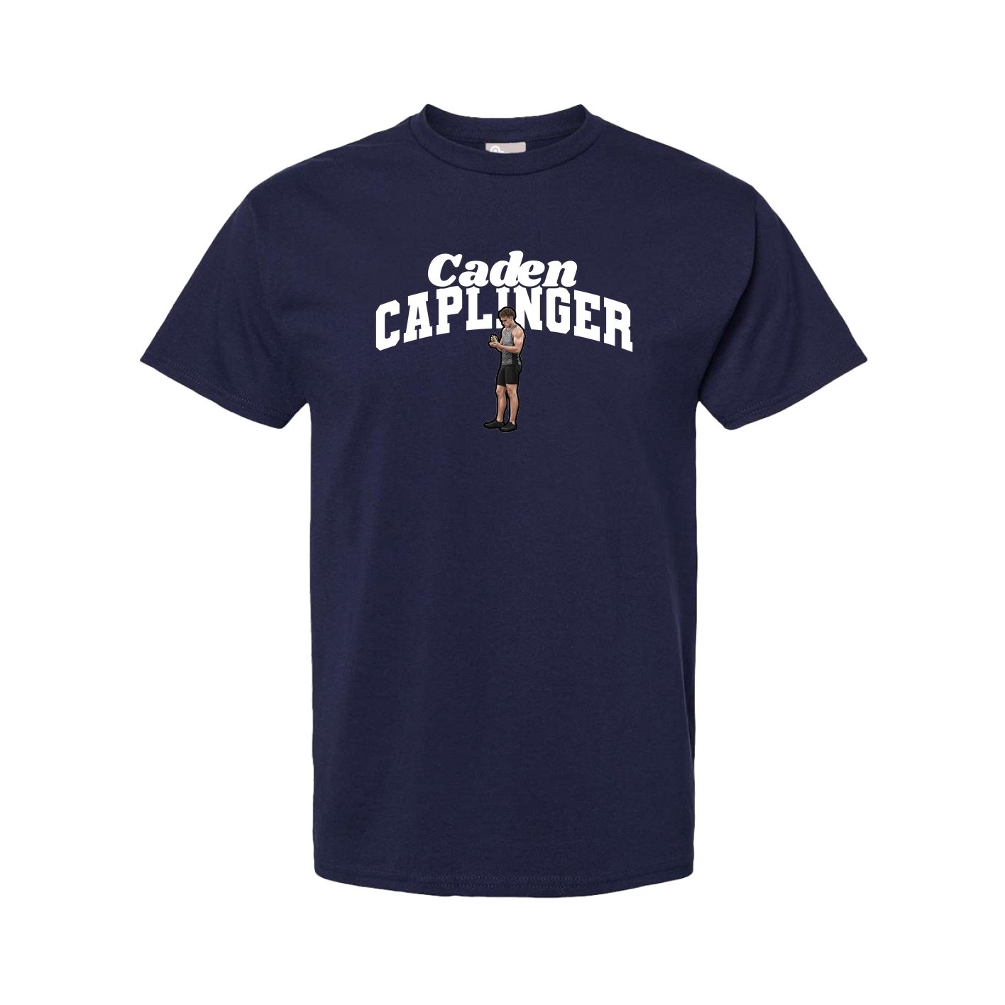 Youth Tee — Signature Arch in Navy