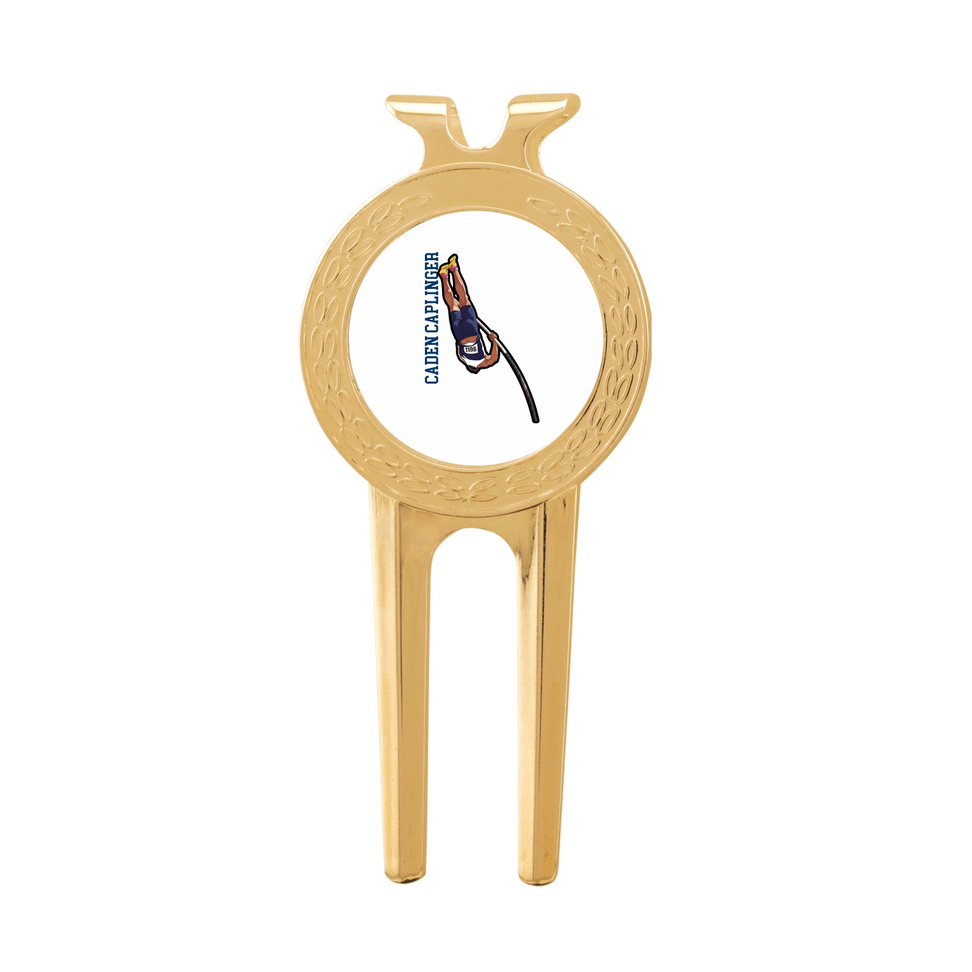 Divot Tool with Ball Marker — Name Vertical in Classic