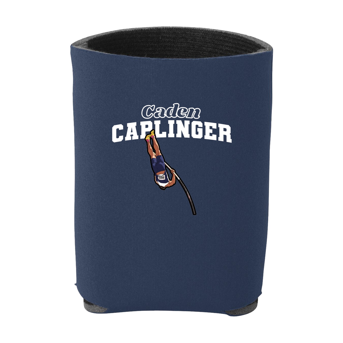 Can Holder — Name Arch in Navy