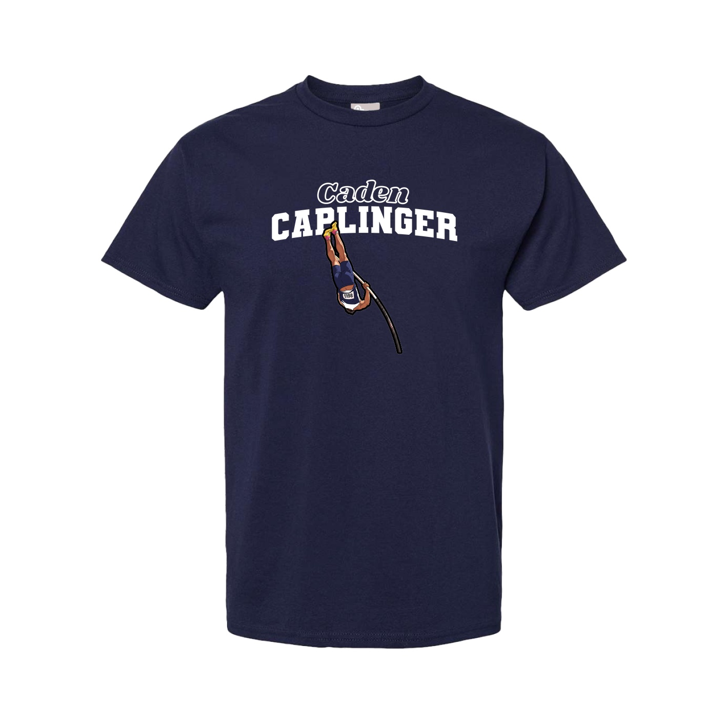 Youth Tee — Name Arch in Navy