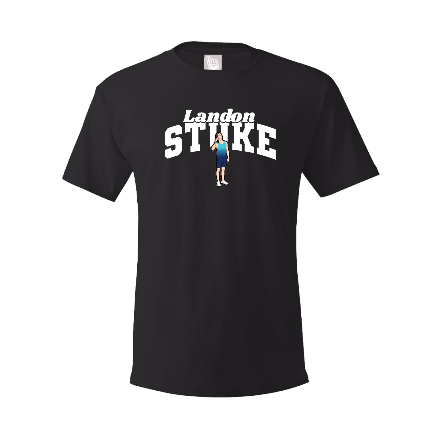 Tee — Signature Arch in Black