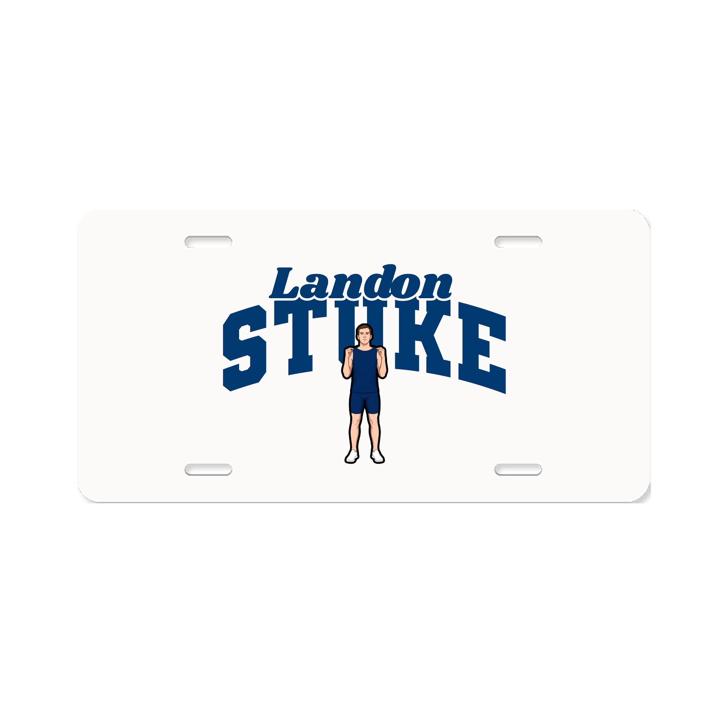 License Plate — Signature Arch in Classic