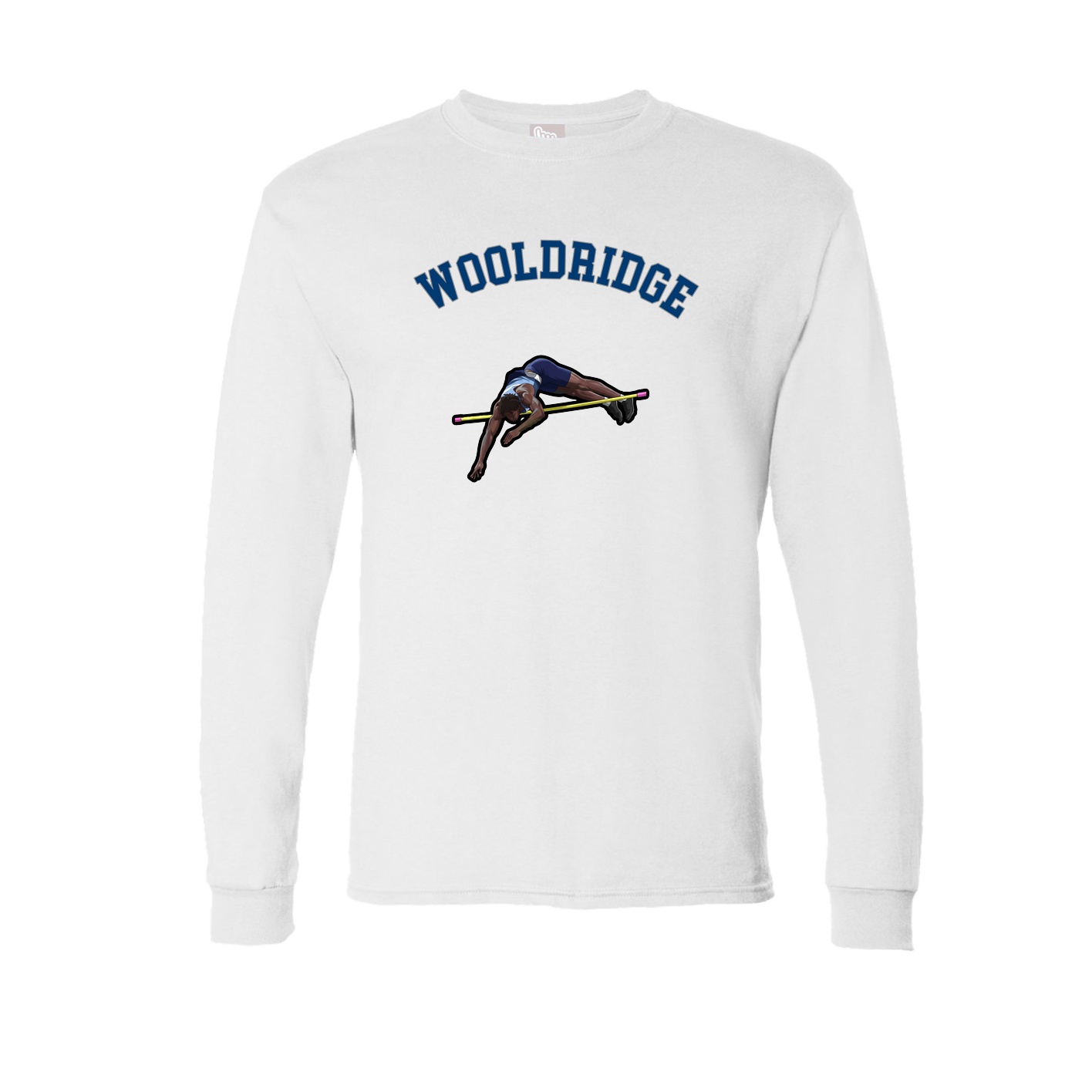 Long Sleeve Tee — Shirsey Arch in White
