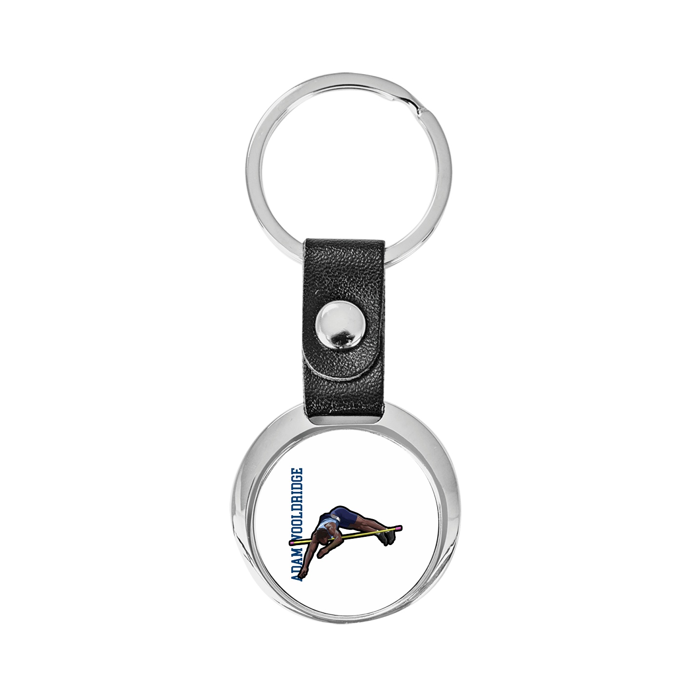 Key Chain — Name Vertical in Classic