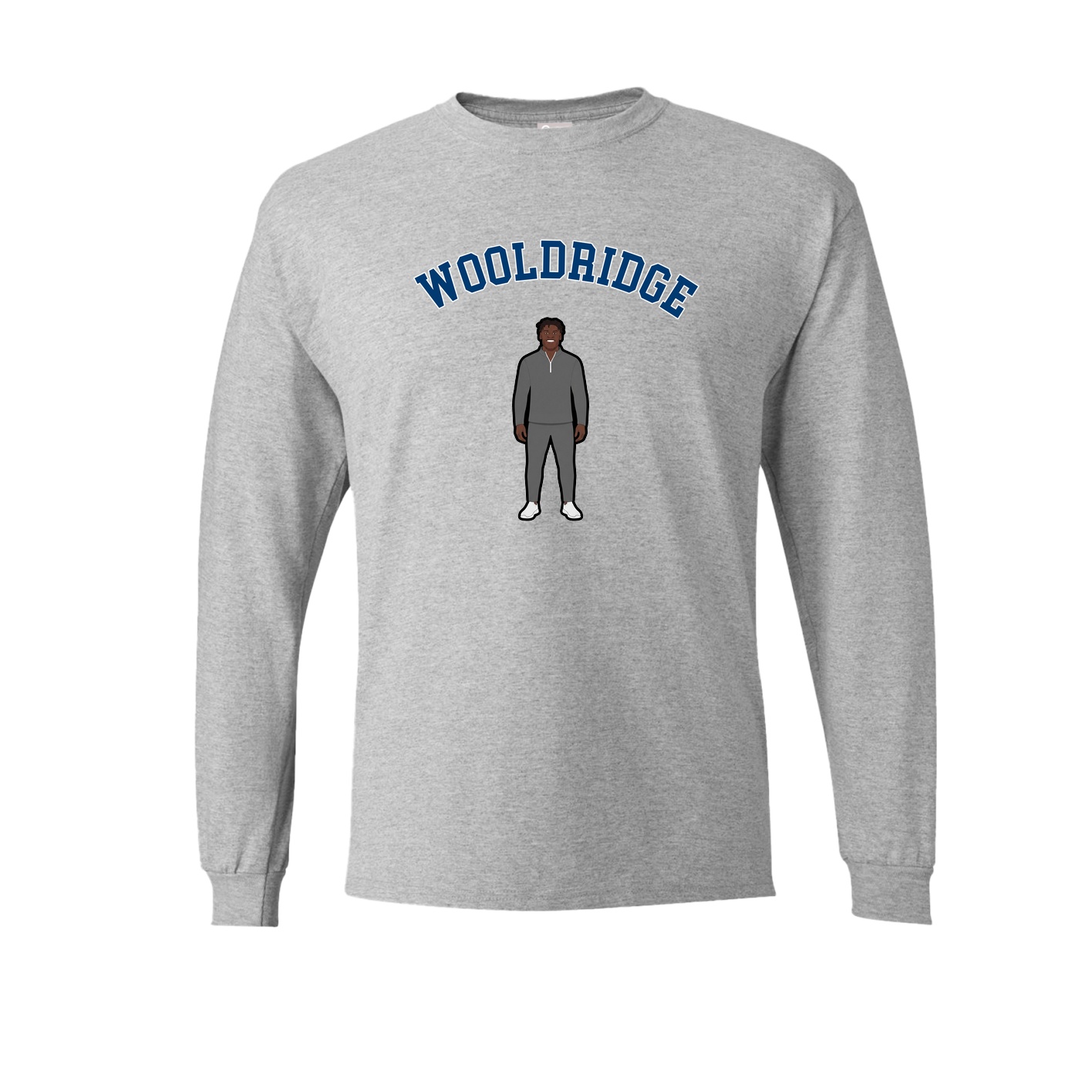Long Sleeve Tee — Shirsey Arch in Grey