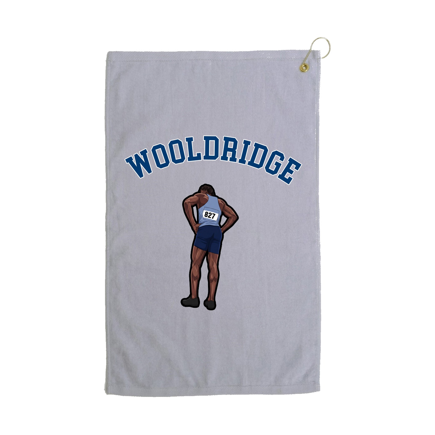 Golf Towel — Shirsey Arch in Grey