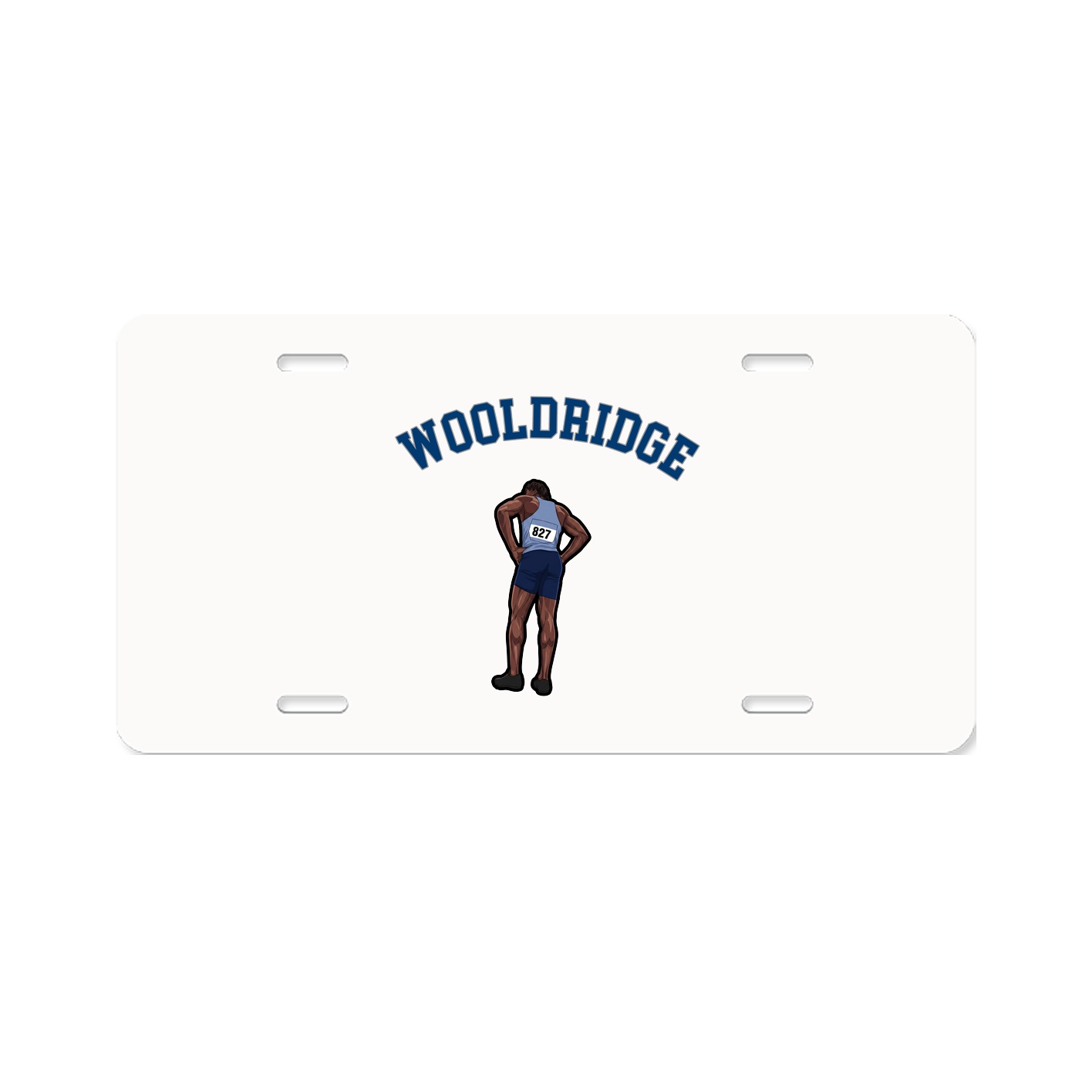 License Plate — Shirsey Arch in Classic