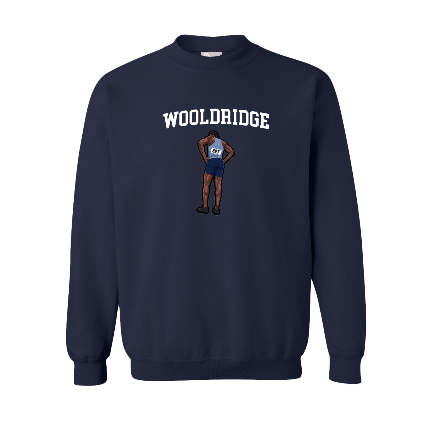Fleece Crew — Shirsey in Navy