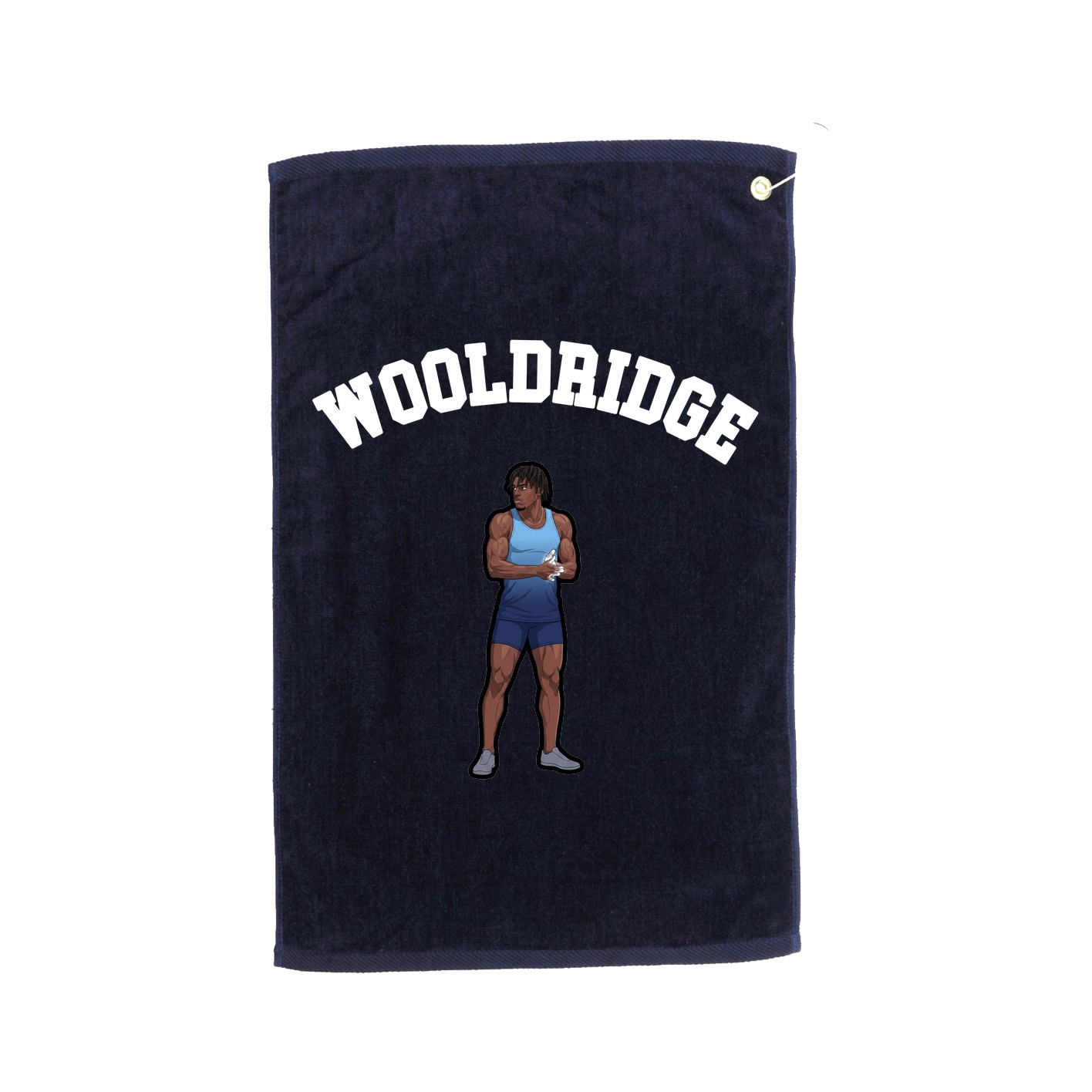Golf Towel — Shirsey Arch in Navy