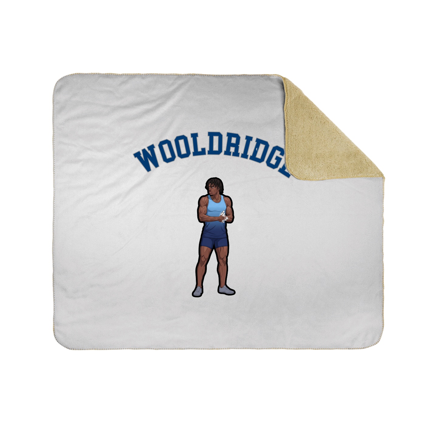Throw Blanket — Shirsey Arch in White