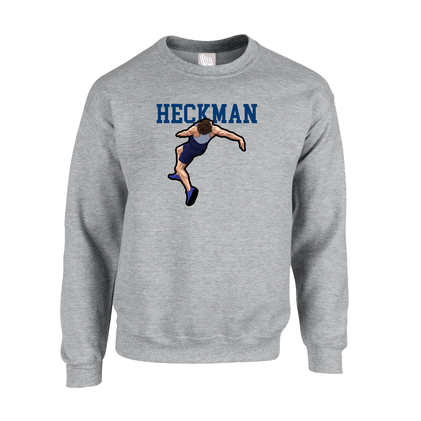 Fleece Crew — Shirsey in Grey